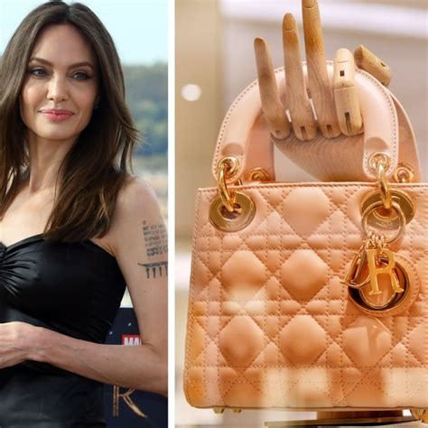 angelina jolie handbag|dior 95.22 bag price.